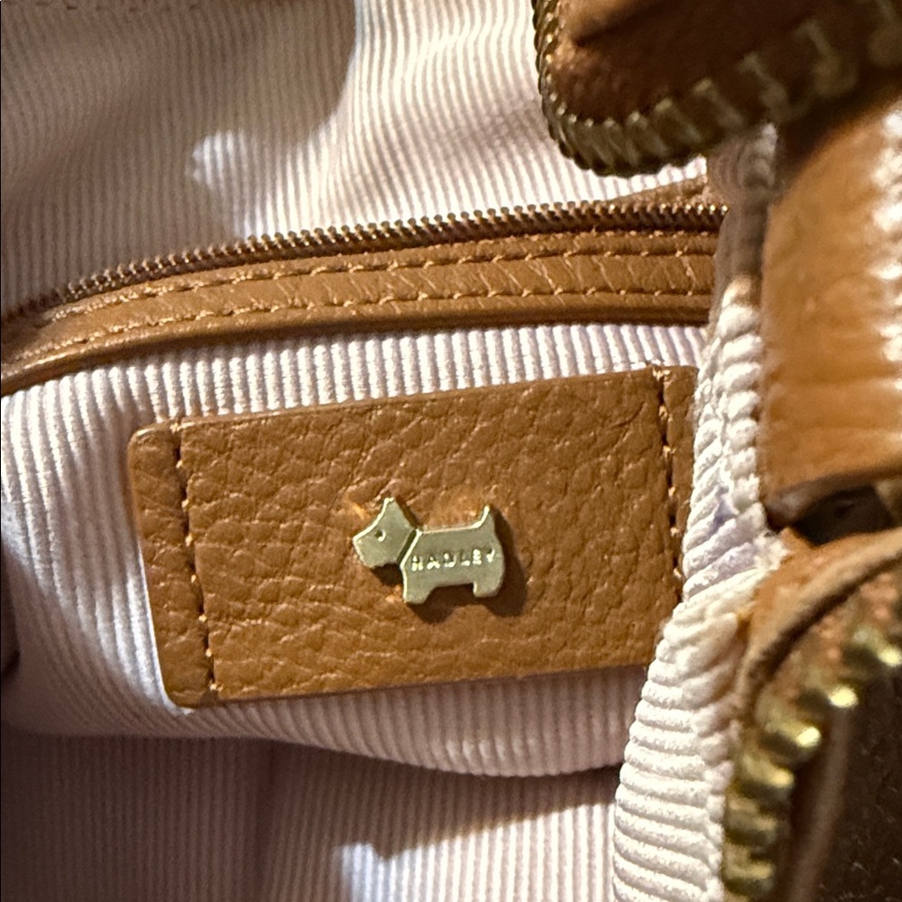 RADLEY LONDON Tan Leather Crossbody Bag - Picture 4 of 5
